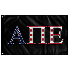 Load image into Gallery viewer, Alpha Pi Epsilon USA Flag - Black