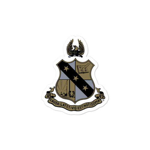 Alpha Sigma Phi Fraternity Crest Sticker