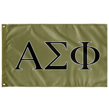 Load image into Gallery viewer, Alpha Sigma Phi Flag - Gold