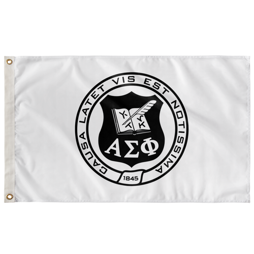 Alpha Sigma Phi Fraternity Seal Flag