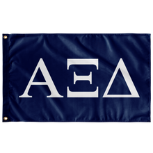 Load image into Gallery viewer, Alpha Xi Delta Sorority Flag - Inspiration Blue &amp; White