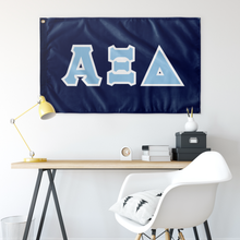 Load image into Gallery viewer, Alpha  Xi Delta Wall Flag - Greek Block