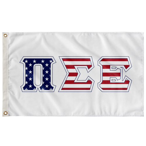 Pi Sigma Epsilon Stars And Stripes Greek Flag