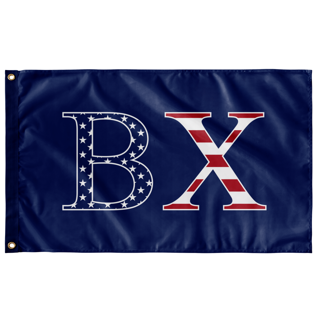 Beta Chi USA Flag - Blue