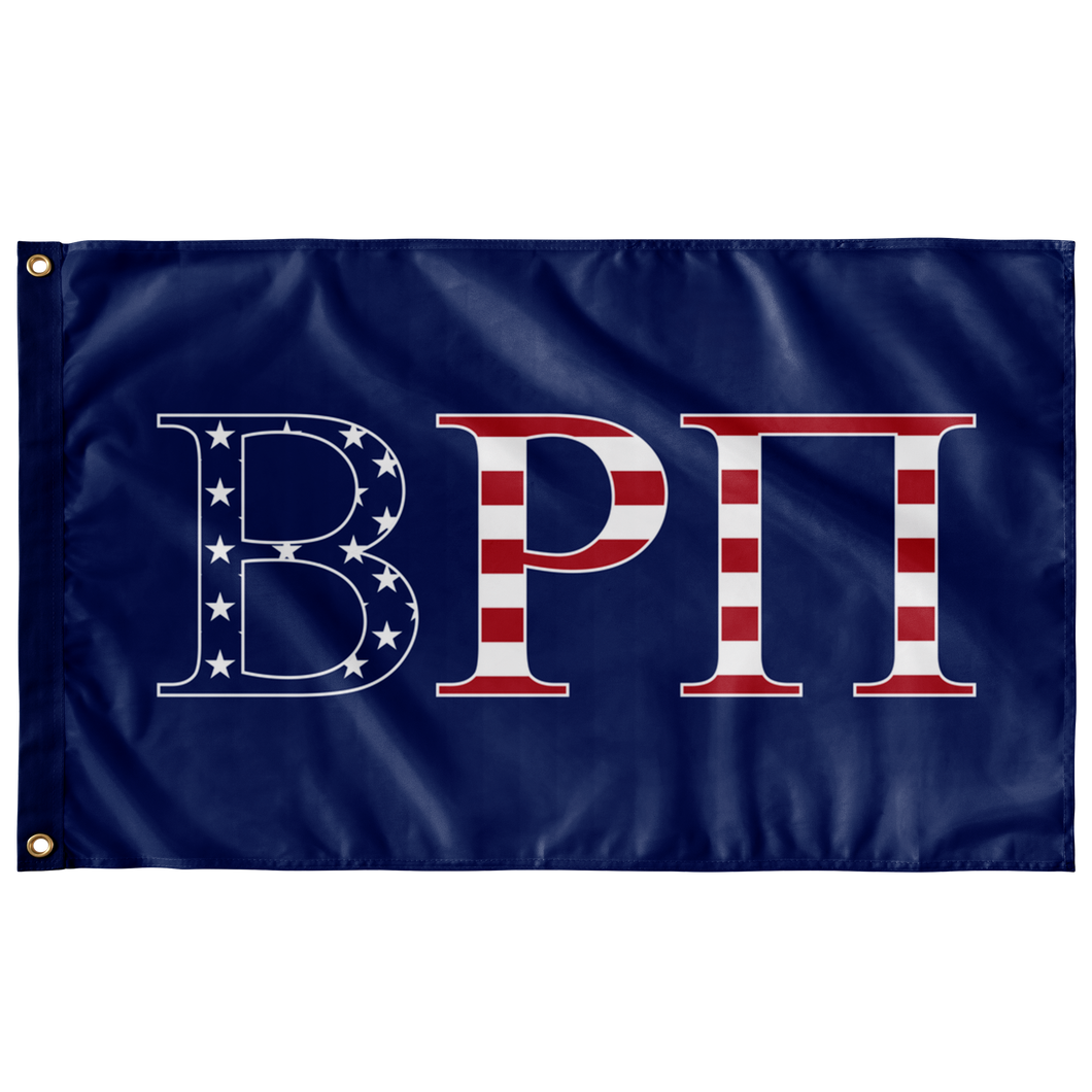 Beta Rho Pi  USA Fraternity Flag - Blue