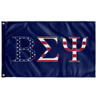 Beta Sigma Psi USA Flag - Blue