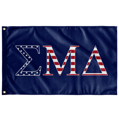 Sigma Mu Delta USA Flag