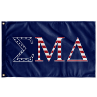 Sigma Mu Delta USA Flag