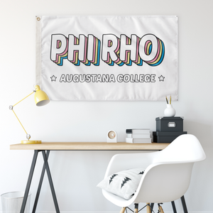 Phi Rho Augustana College Candy Flag