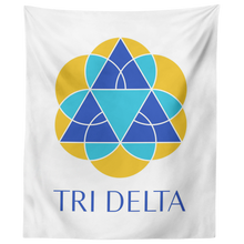 Load image into Gallery viewer, Delta Delta Delta Sorority Tapestry - 3