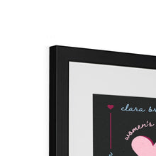 Load image into Gallery viewer, Alpha Phi Symbols Artwork - Framed &amp; Mounted Print