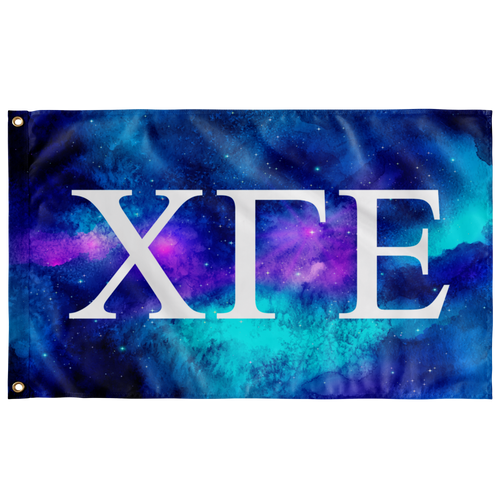 Chi Gamma Epsilon Galaxy Flag