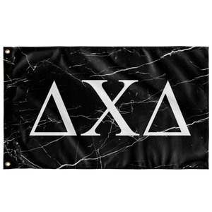 Delta Chi Delta Black Marble Flag