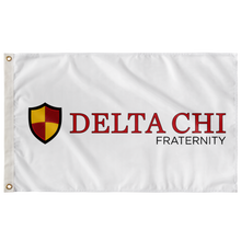 Load image into Gallery viewer, Delta Chi Horizontal Logo Fraternity Flag