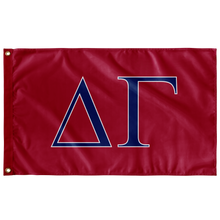 Load image into Gallery viewer, Delta Gamma Sorority Flag - Anchor Red, Wave Navy &amp; White