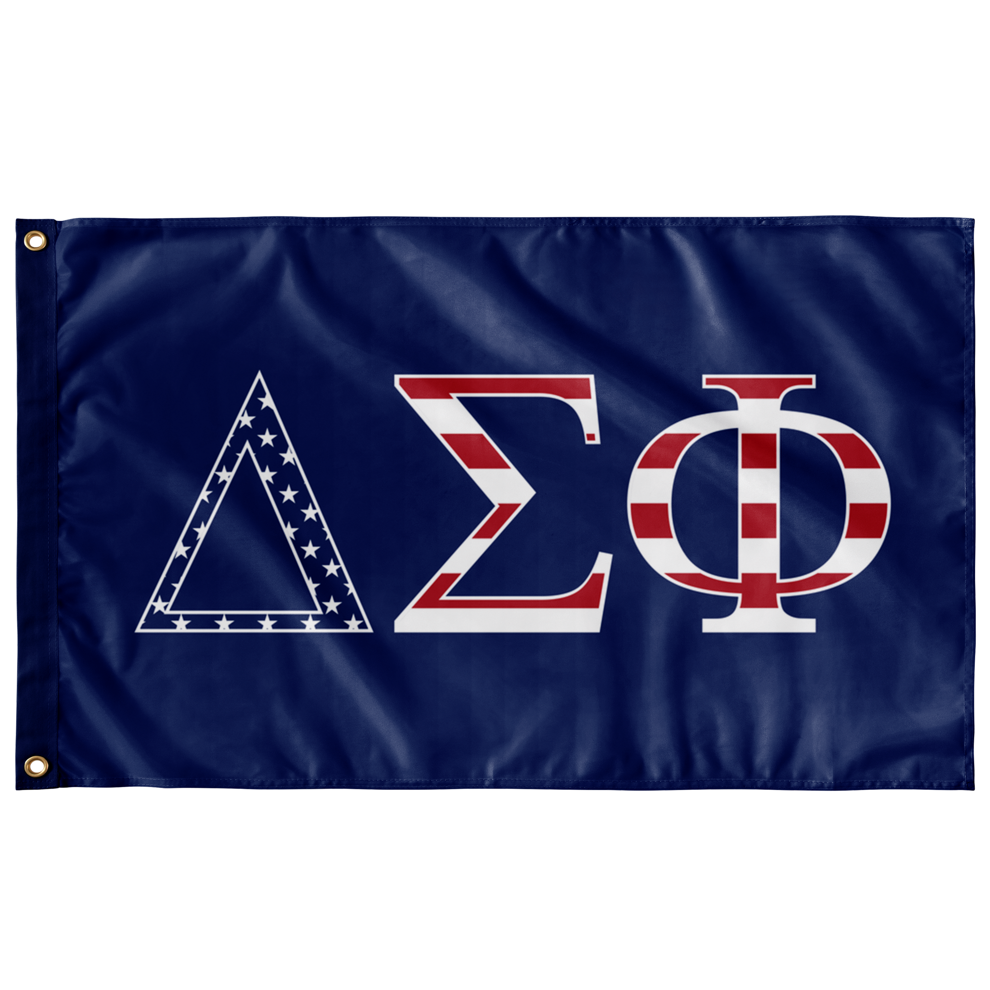 Desert Cactus Delta Sigma Phi Fraternity Flag - 3x5 Ft Greek Letters Banner For Dorm Room & House Displays