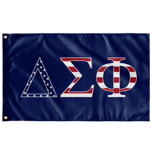 Delta Sigma Phi USA Flag