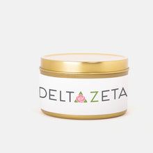 Load image into Gallery viewer, Delta Zeta Scented Candle Tin