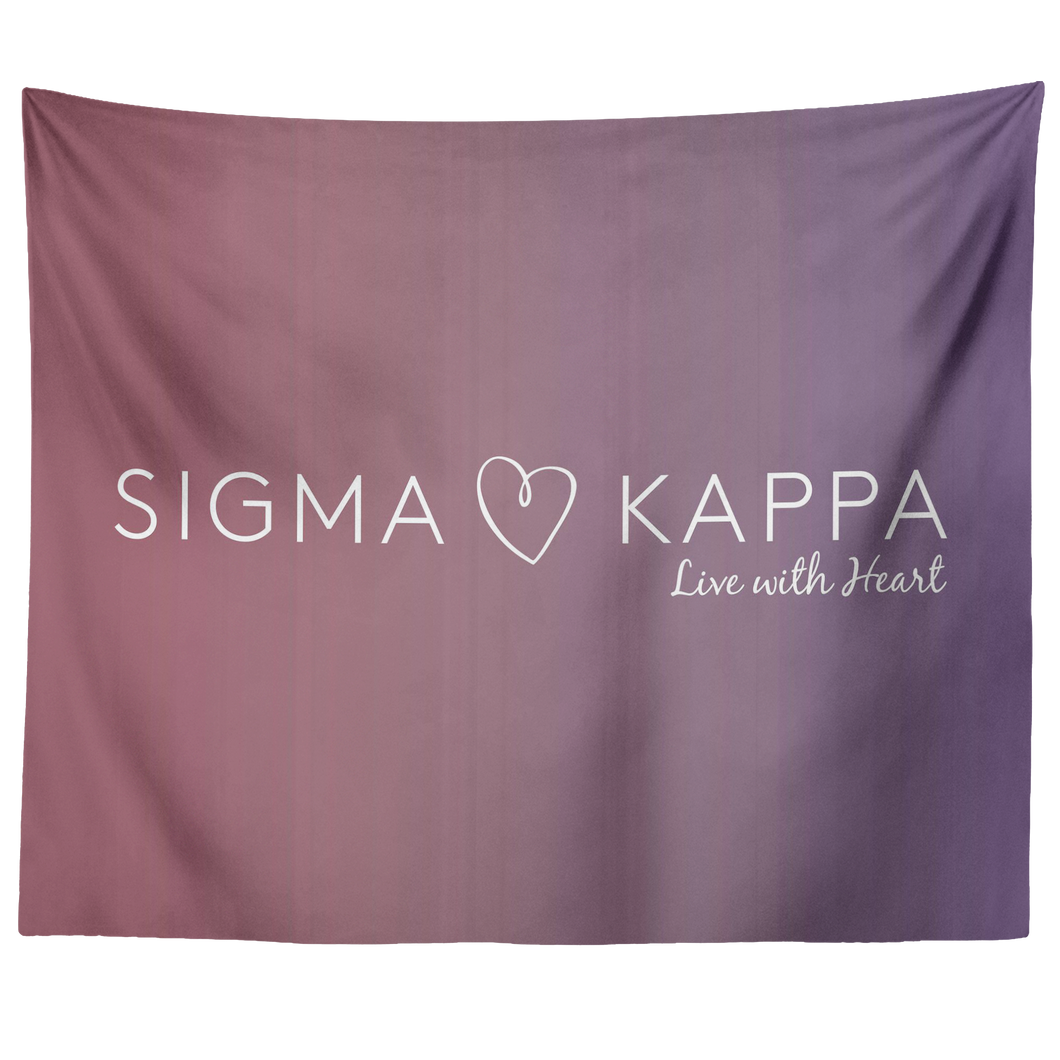 Sigma Kappa Sorority Tapestry - 1