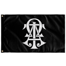 Load image into Gallery viewer, Alpha Tau Omega Links Fraternity Flag - Black