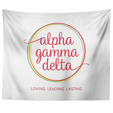 Load image into Gallery viewer, Alpha Gamma Delta Sorority Tapestry - 1