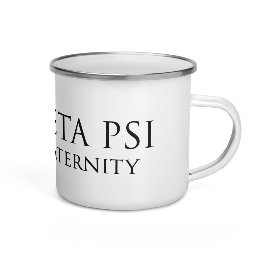 Zeta Psi Fraternity Enamel Mug