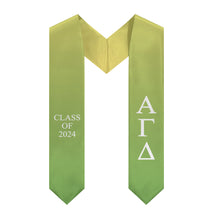 Load image into Gallery viewer, Alpha Gamma Delta Gradient Stole