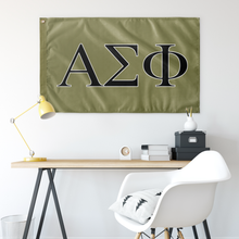 Load image into Gallery viewer, Alpha Sigma Phi Wall Flag - Greek Gifts