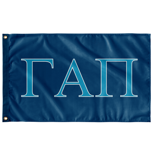 Gamma Alpha Pi Flag - Fraternity Banner - Greek Gear