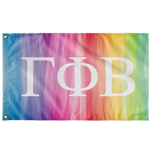 Load image into Gallery viewer, Gamma Phi Beta Color Spectrum Sorority Flag