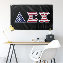 Load image into Gallery viewer, Delta Sigma Chi American Flag - Black