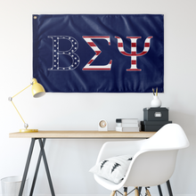 Load image into Gallery viewer, Beta Sigma Psi USA Flag - Blue