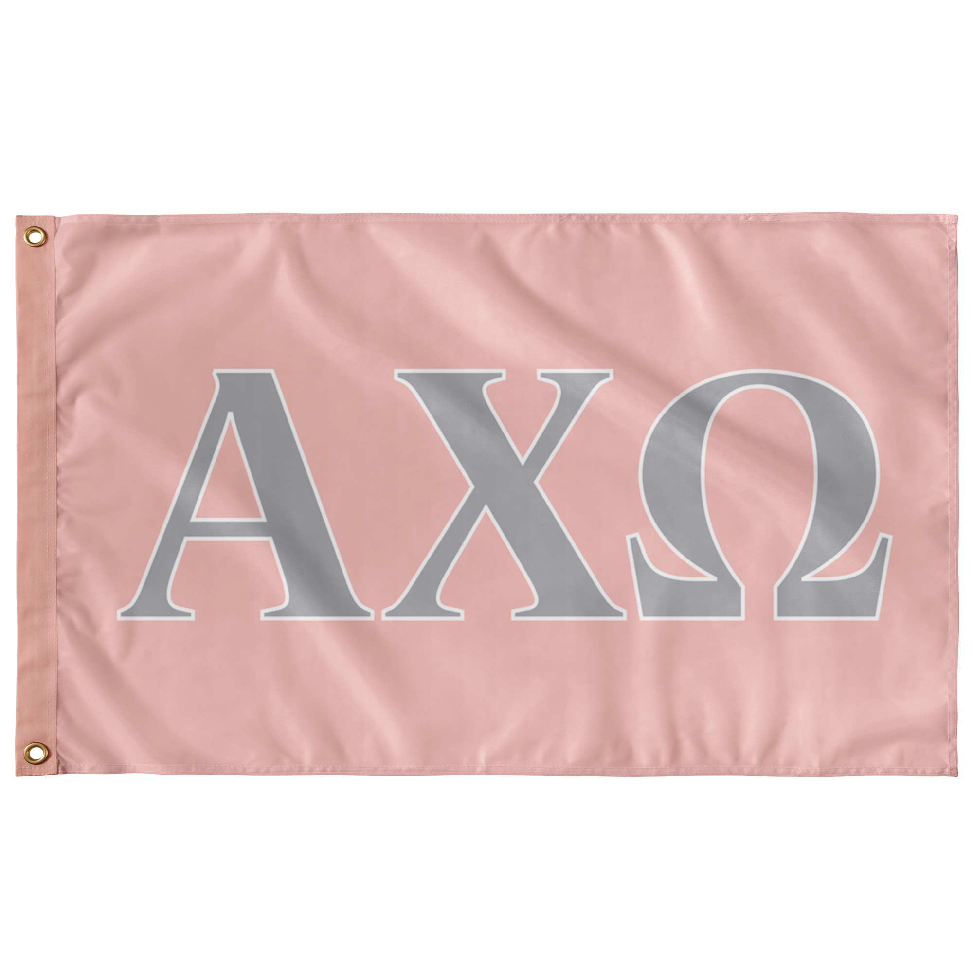 Alpha Chi Omega Sorority Flag Hera Chord White DesignerGreek2