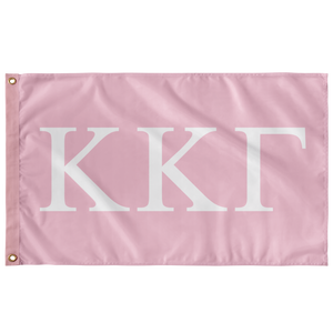 Kappa Kappa Gamma Pink Flag