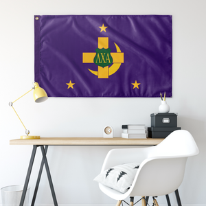 Lambda Chi Alpha Purple Wall Flag