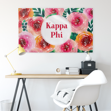 Load image into Gallery viewer, Kappa Phi Rosie Posie Sorority Flag