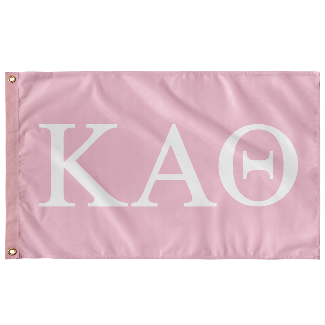 Kappa Alpha Theta Flag - Pink