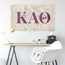 Load image into Gallery viewer, Kappa Alpha Theta Floral Flag