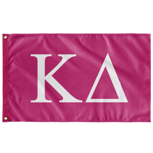 Load image into Gallery viewer, Kappa Delta Pink Sorority Flag