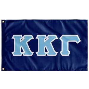 Kappa Kappa Gamma Banner - Blue