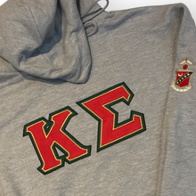 Load image into Gallery viewer, Kappa Sigma Greek Letter Hoodie With Crest