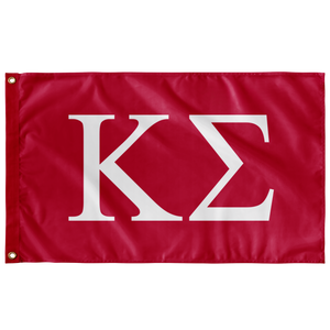 kappa sigma flag - red and white