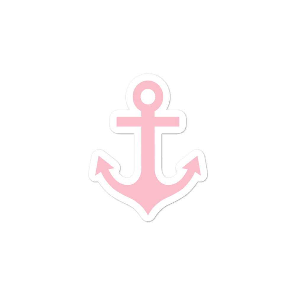Delta Gamma Anchor Sticker Pink - Main Image
