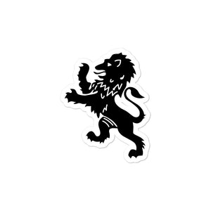 Delta Kappa Epsilon Lion Sticker