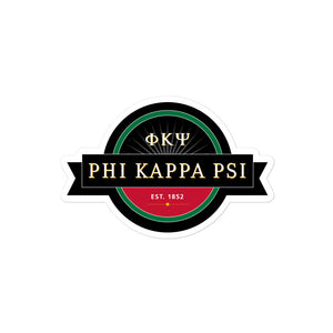 Phi Kappa Psi Logo Sticker