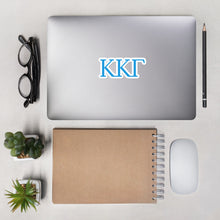 Load image into Gallery viewer, Kappa Kappa Gamma Sorority Letters Sticker - Gamma Blue