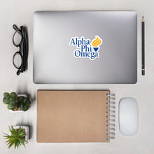 Load image into Gallery viewer, Alpha Phi Omega Logo Sticker