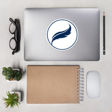 Load image into Gallery viewer, Alpha Xi Delta Quill Sticker - Inspiration Blue