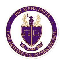 Load image into Gallery viewer, Phi Alpha Delta Seal Sticker