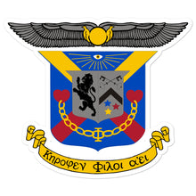 Load image into Gallery viewer, Delta Kappa Epsilon Crest Sticker